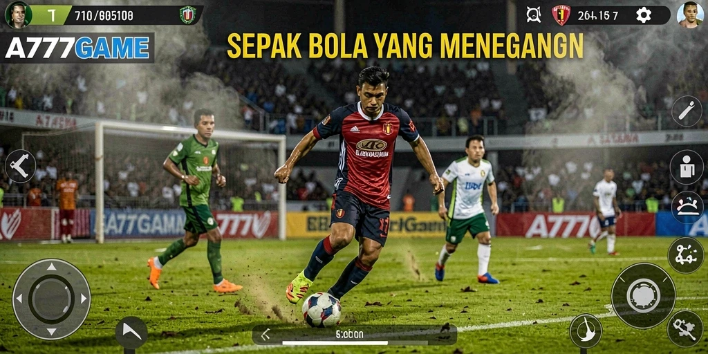 Tampilan gameplay A777GAME yang seru dan penuh aksi di lapangan.