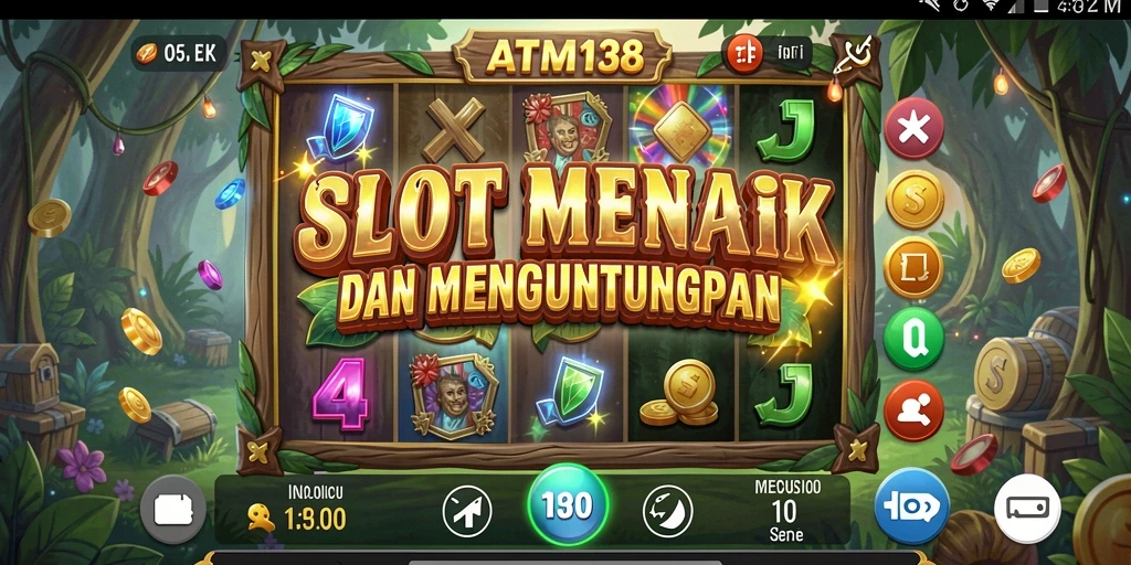 Tampilan menarik dari gameplay Slot ATM138 yang seru.