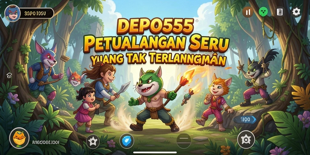 Screenshot gameplay DEPO555 dengan pemandangan menakjubkan dan aksi seru.