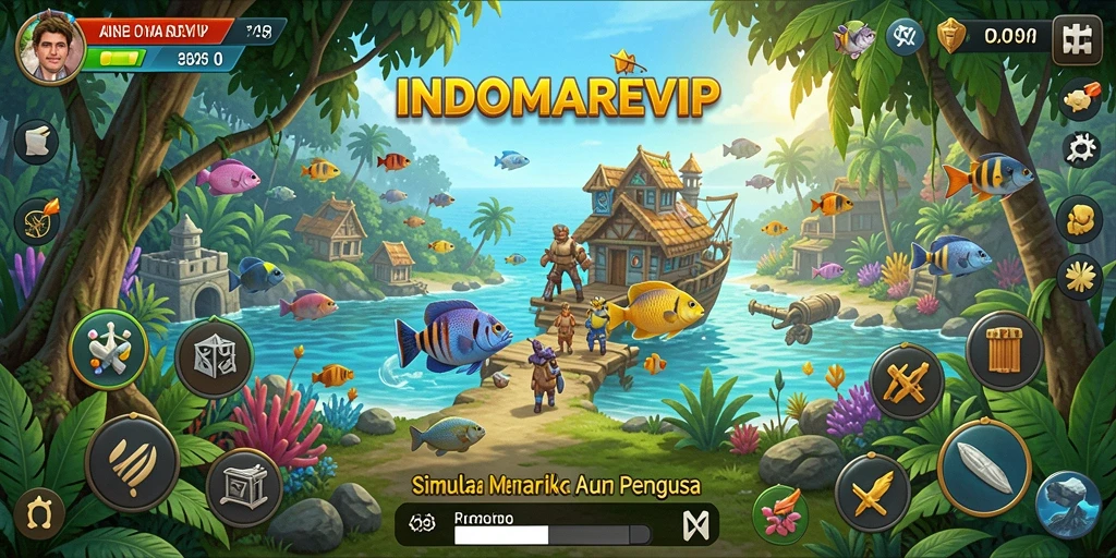 Tampilan gameplay INDOMAREVIP yang menarik dan interaktif.