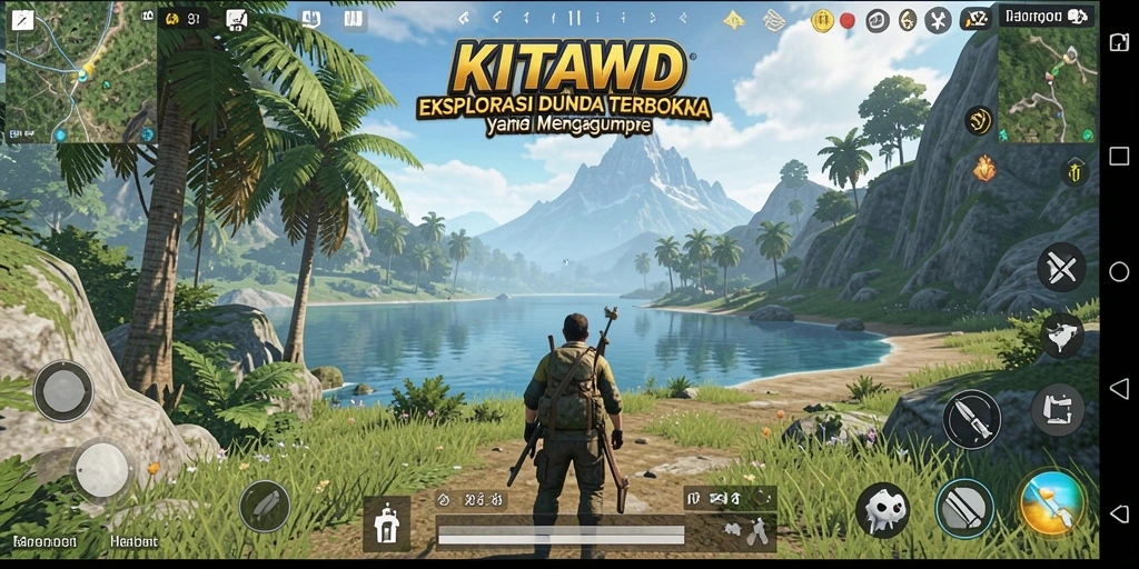 Tangkapan layar gameplay <strong>KITAWD</strong> yang menunjukkan aksi mendebarkan di dunia terbuka.
