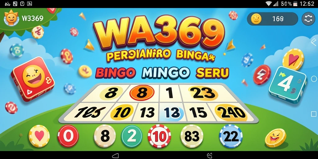 Screenshot gameplay WA369 yang menampilkan suasana seru permainan Bingo.